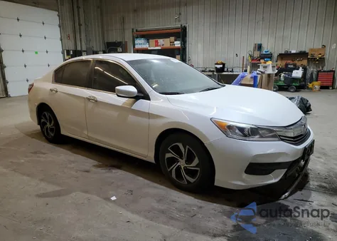 2016 Honda Accord Lx from USA, damaged, VIN 1HGCR2F36GA008562